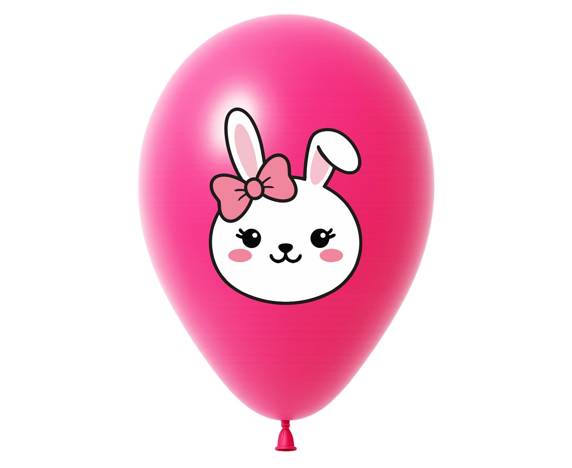 Balony Królik, 12", 5 szt.